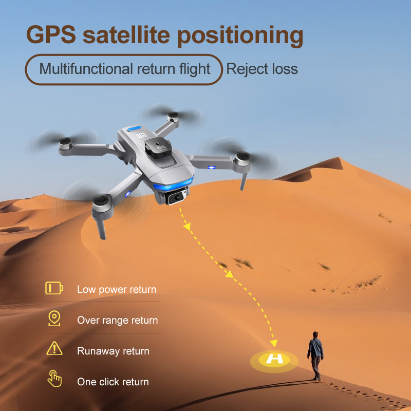 D8PRO Brushless GPS Drone, 6K  - Drone Gps Mount recensie en prijs