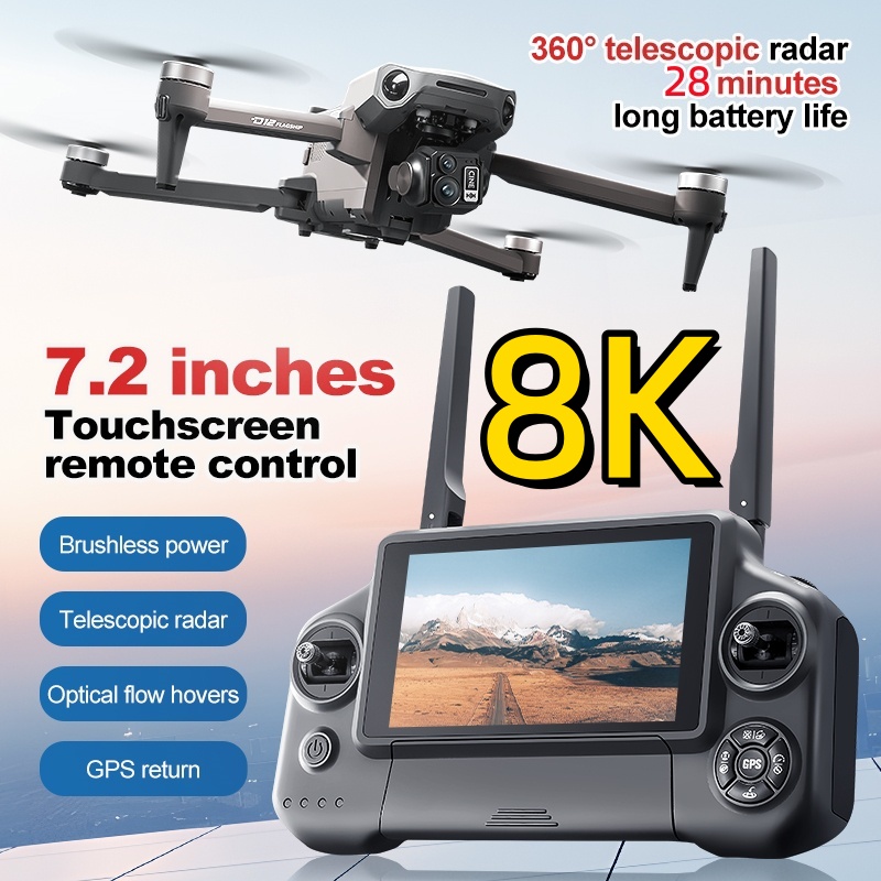 8K 3 Axis Gimbal Brushless 7.2 - Drone Gps Mount recensie en prijs