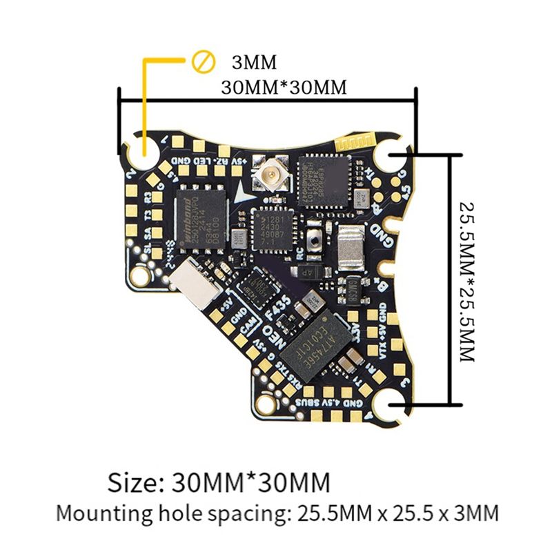 FBIL-F435 NEO 1S AIO Flight Co - Drone Flight Controller recensie en prijs