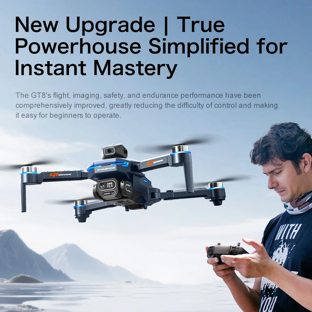 Lenovo GT8 RC Drone GPS 8K HD  - Drone Gps Mount recensie en prijs