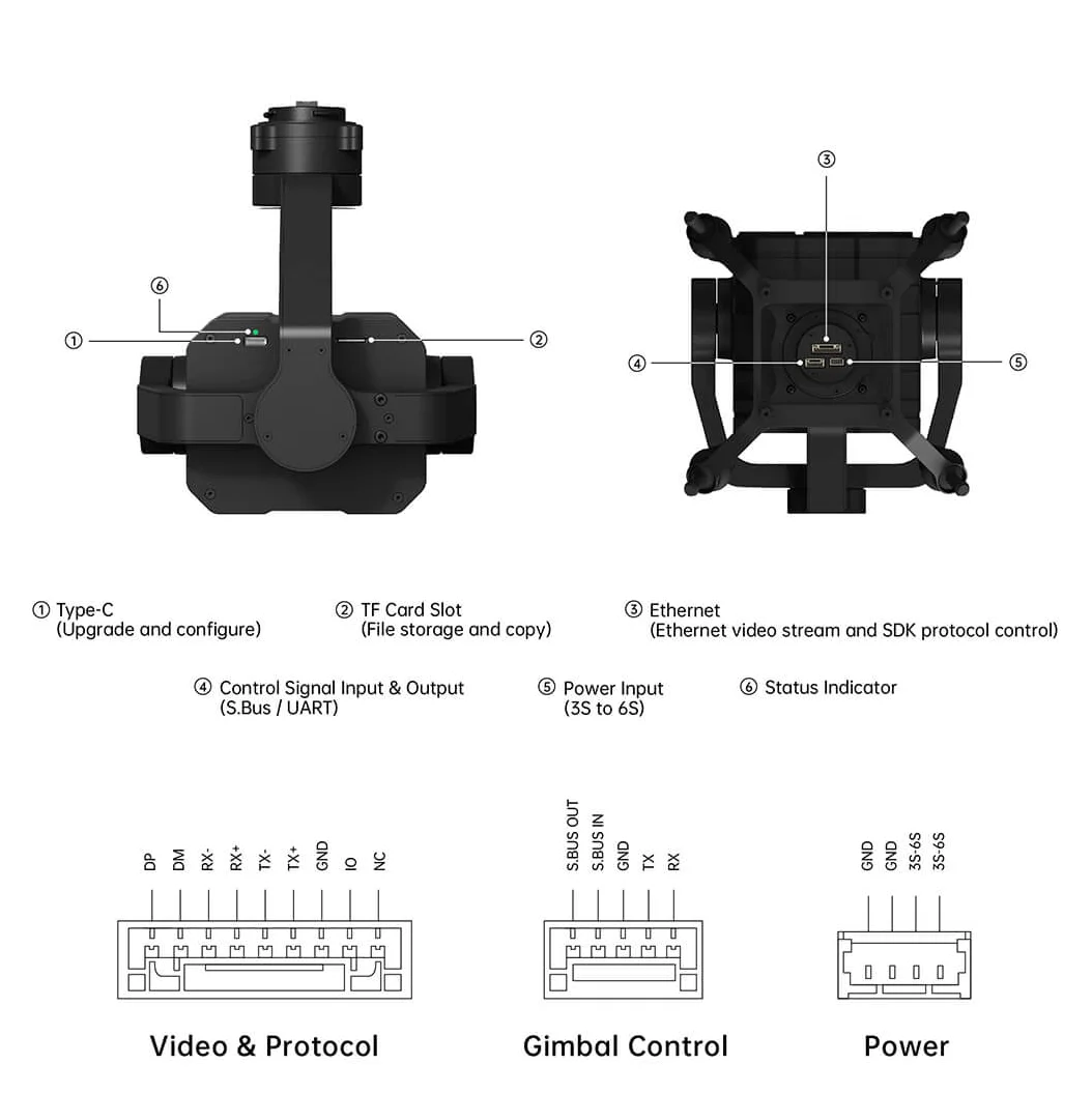 2026 NewT30 Gimbal Camera Dr-o - Drone Gimbal recensie en prijs