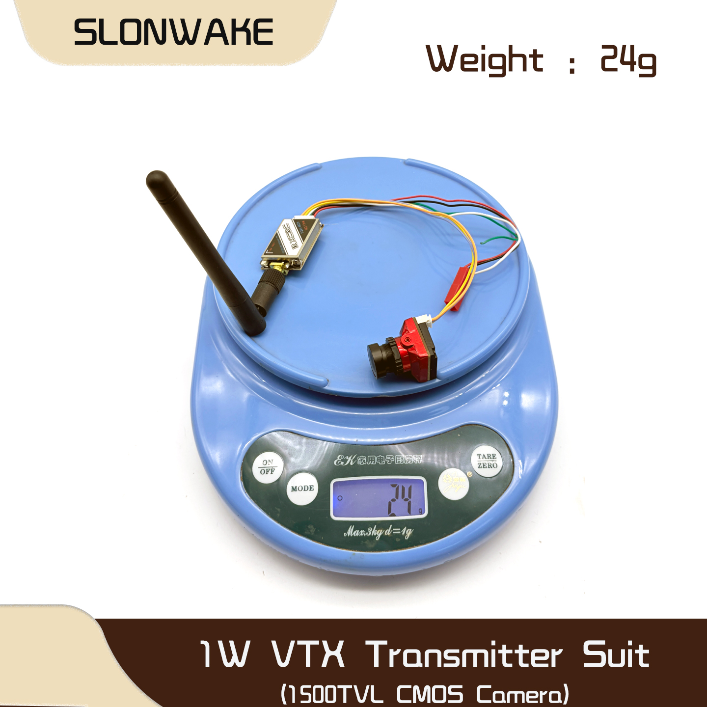 SLONWAKE  5.8G 48CH 1W VTX 100 - Drone Frame recensie en prijs