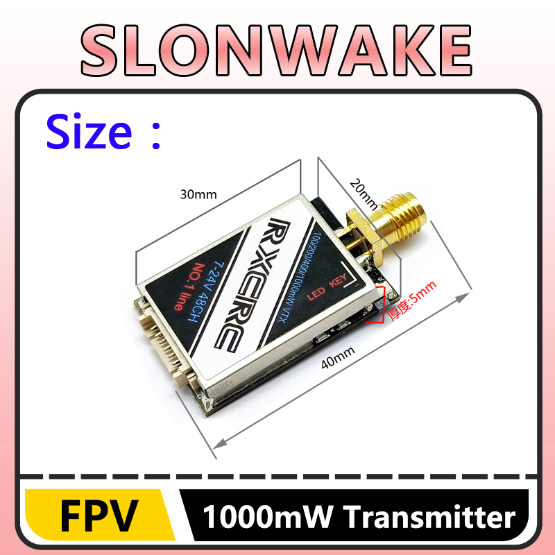 SLONWAKE  5.8G 48CH 1W VTX 100 - Drone Frame recensie en prijs