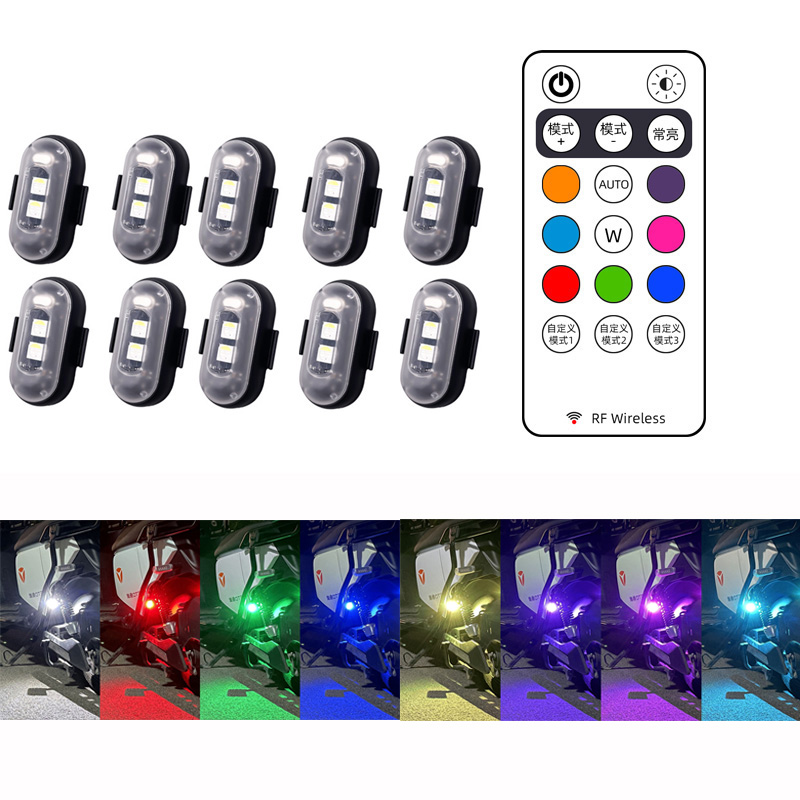10x 4x 8Colors Wireless LED Dr - Drone Led Light recensie en prijs