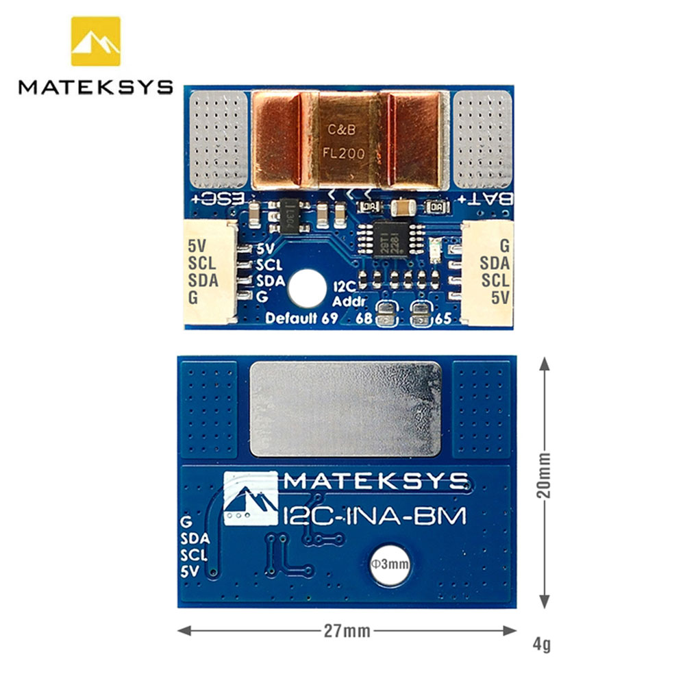 MATEK Mateksys I2C-INA-BM ULTR - Drone Power Distribution Board recensie en prijs