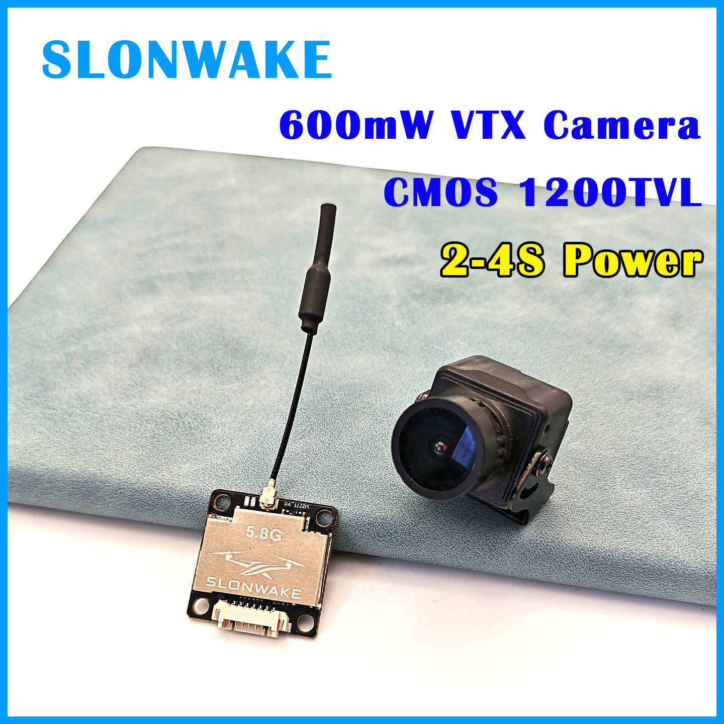 SLONWAKE Ready to use 5.8G 48C - Drone Frame recensie en prijs