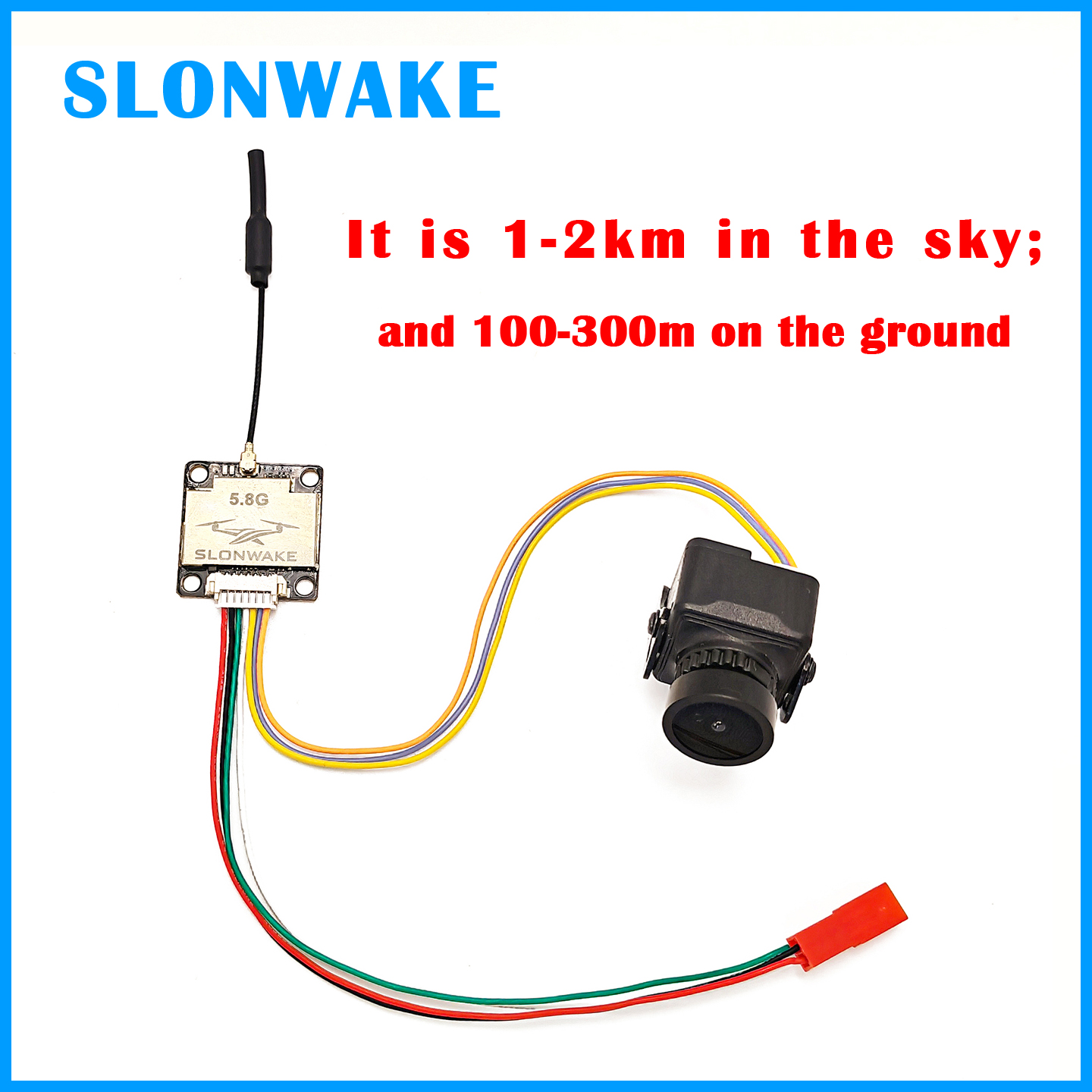 SLONWAKE Ready to use 5.8G 48C - Drone Frame recensie en prijs