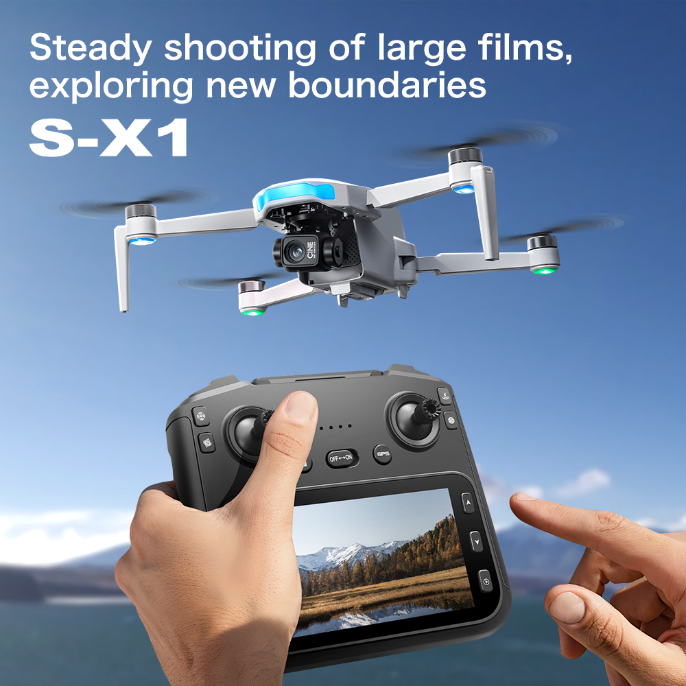 Lenovo S-X1 GPS Drone 8K HD pr - Drone Gps Mount recensie en prijs