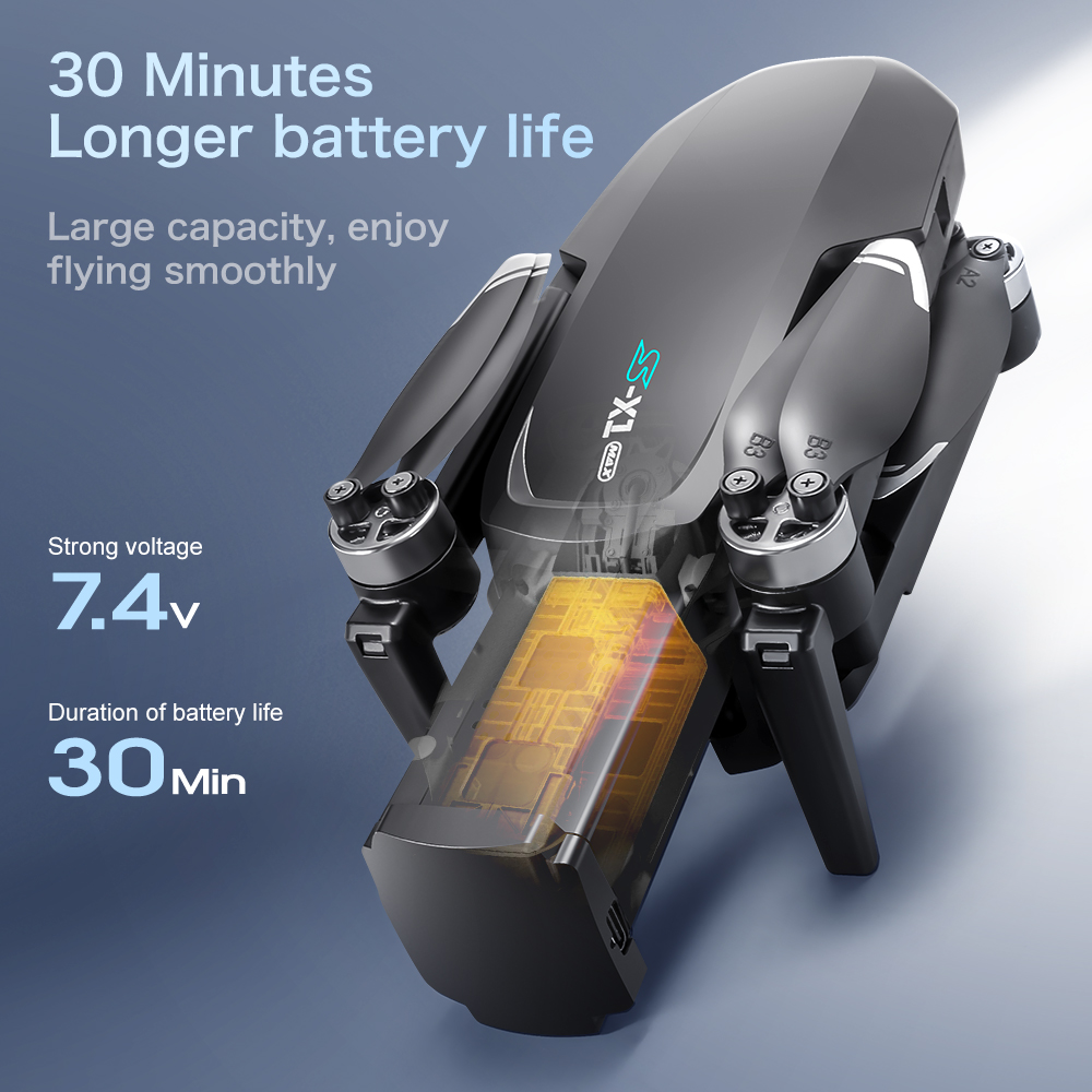 Lenovo S-X1 GPS Drone 8K HD pr - Drone Gps Mount recensie en prijs