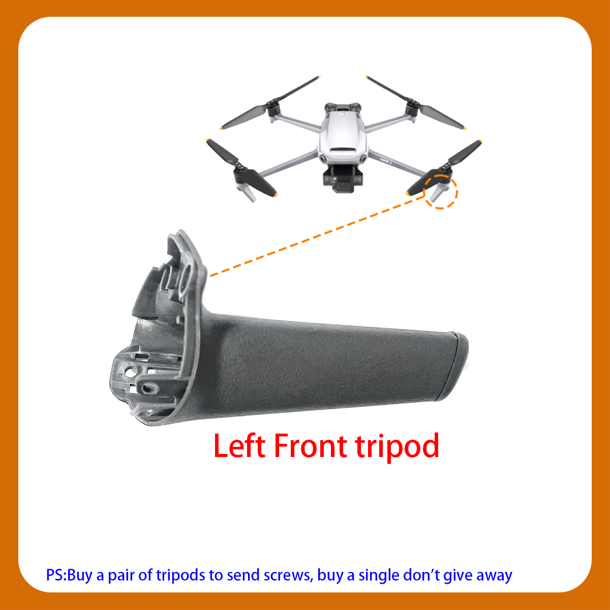 The Front Rear Arms, Legs, Tri - Drone Arm recensie en prijs