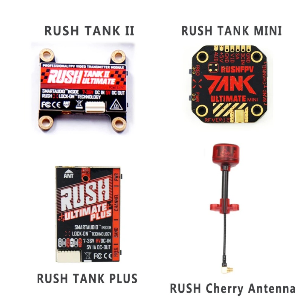 RUSH TANK Ultimate II/Mini/ PL - Drone Frame recensie en prijs