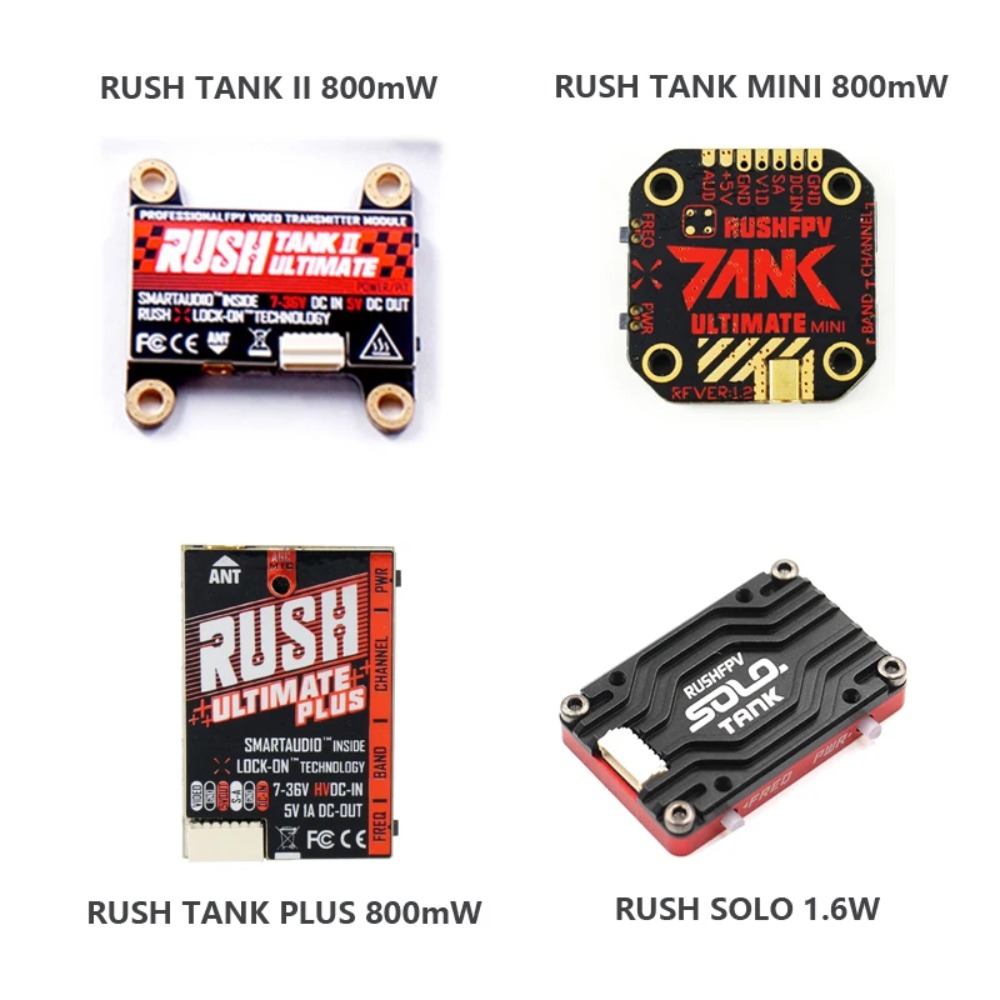 RUSH TANK Ultimate II/Mini/ PL - Drone Frame recensie en prijs