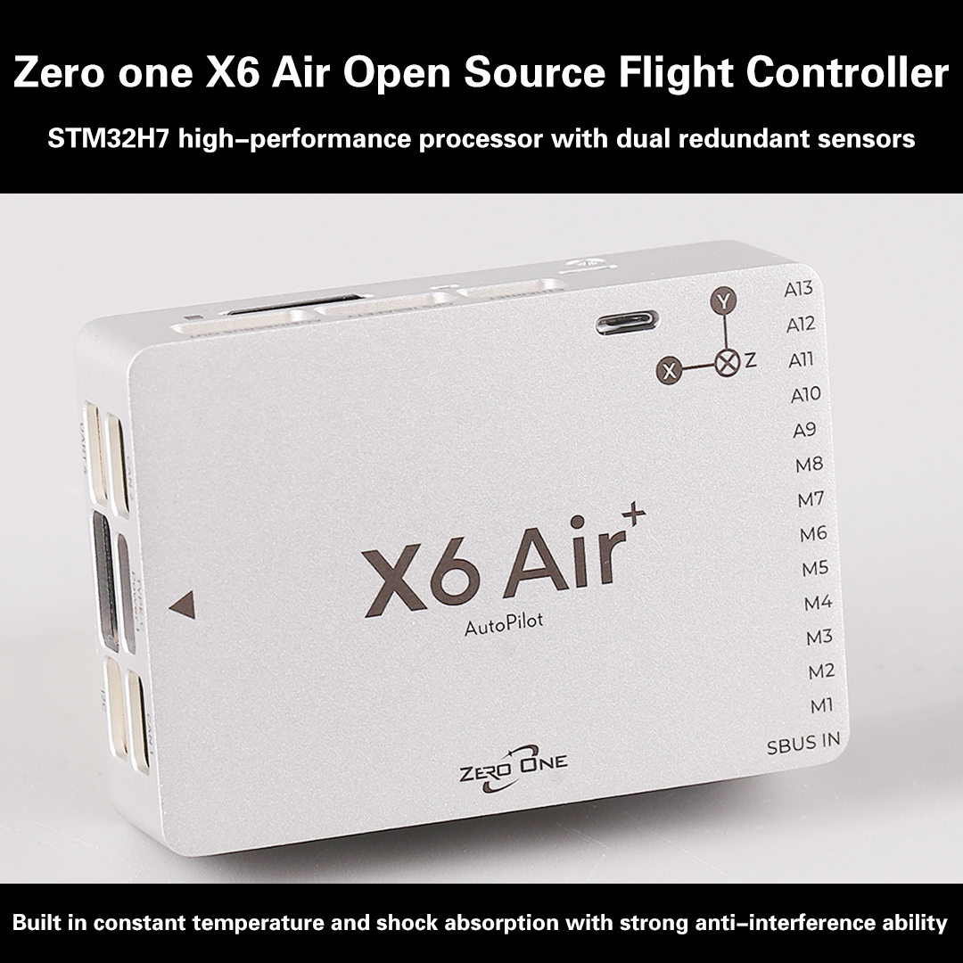 Zero One's new X6 Air+Open-Sou - Drone Flight Controller recensie en prijs