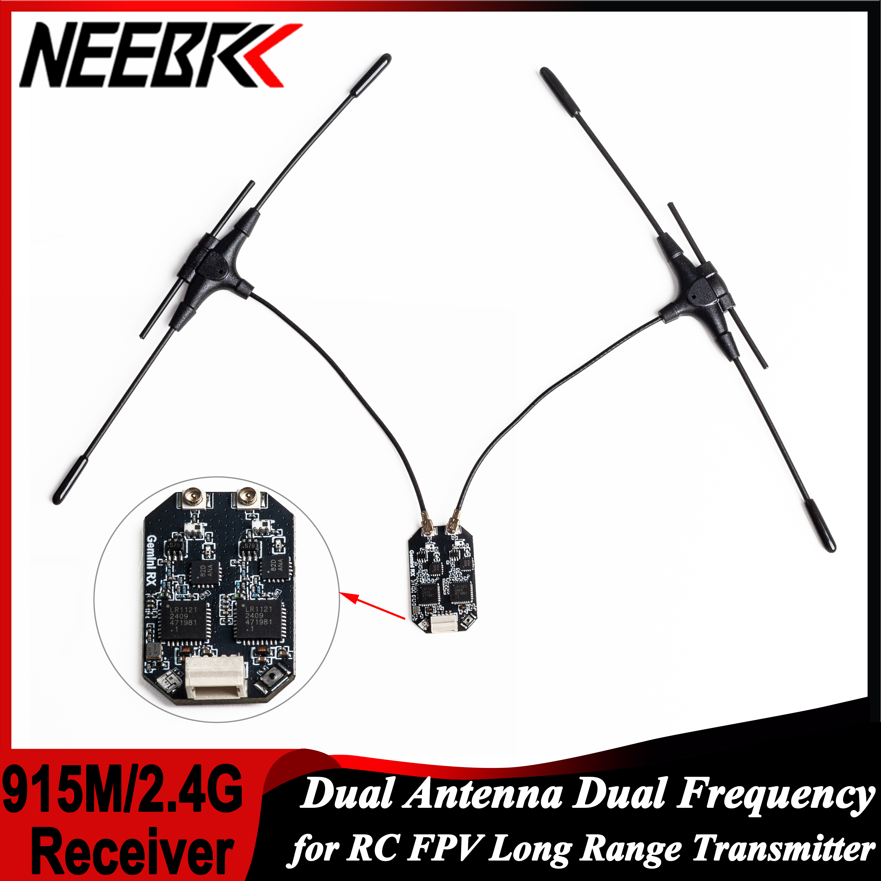 ELRS 915MHz/2.4GHz Gemini Dual - Drone Frame recensie en prijs