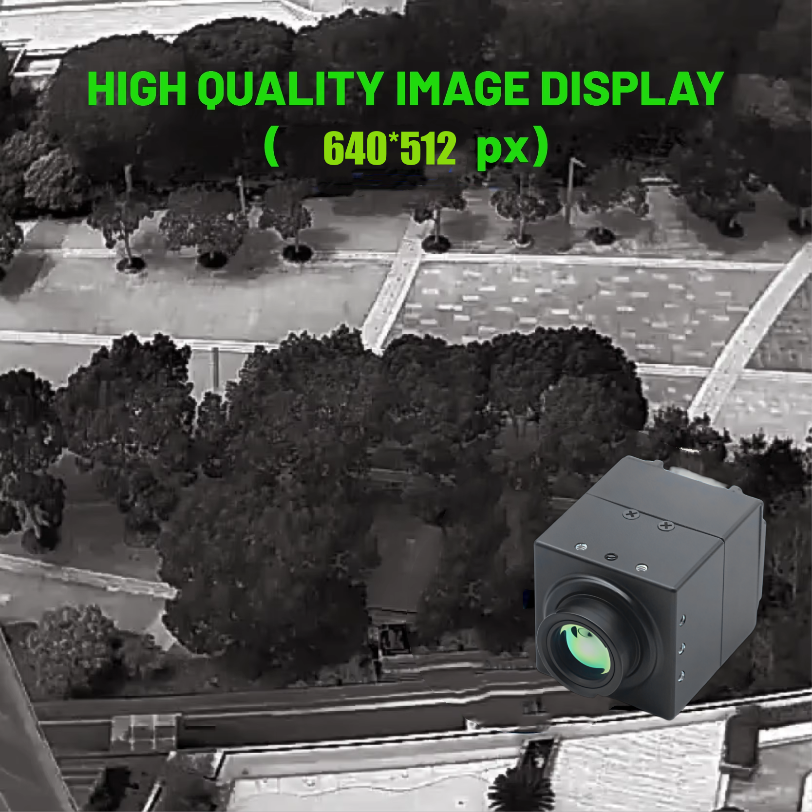 Uncooled 640x512 50Hz Radiomet - Drone Camera recensie en prijs