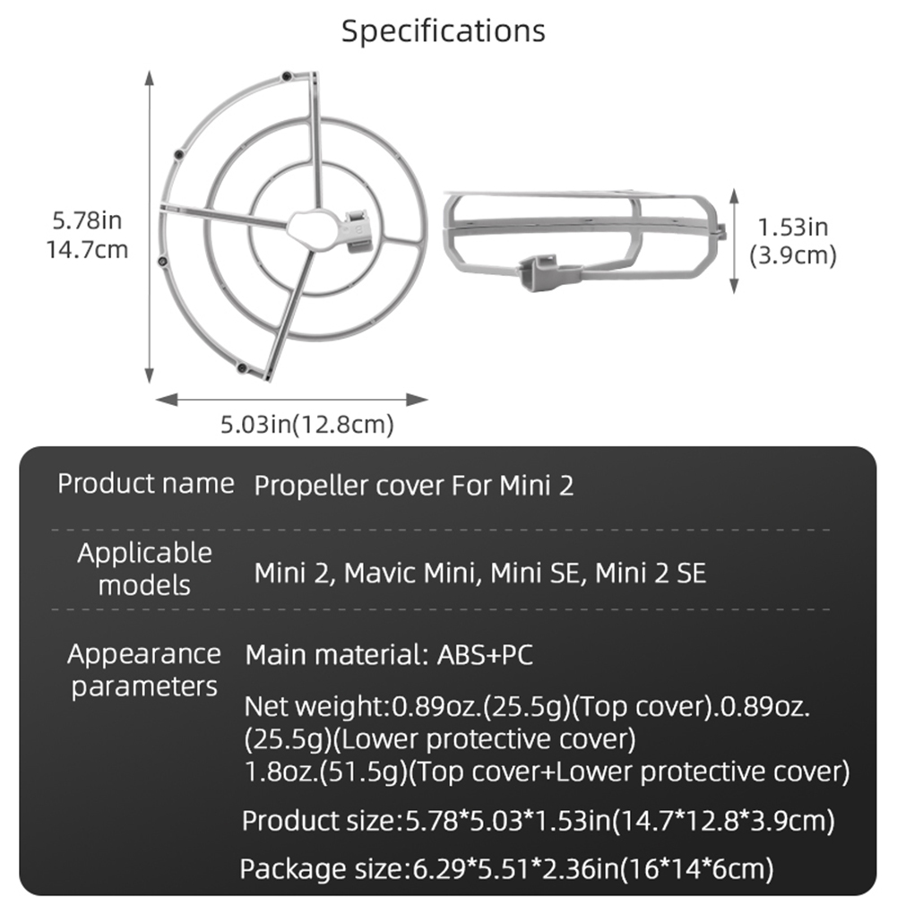 Propeller Guard Protector Cage - Drone Propeller Guard recensie en prijs