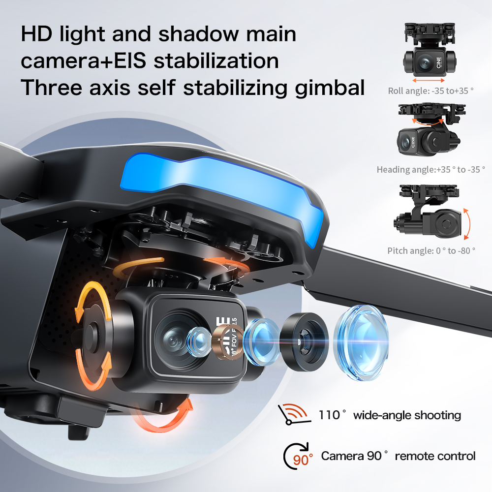 New S-X1 MAX Drone GPS 8K Prof - Drone Gimbal recensie en prijs